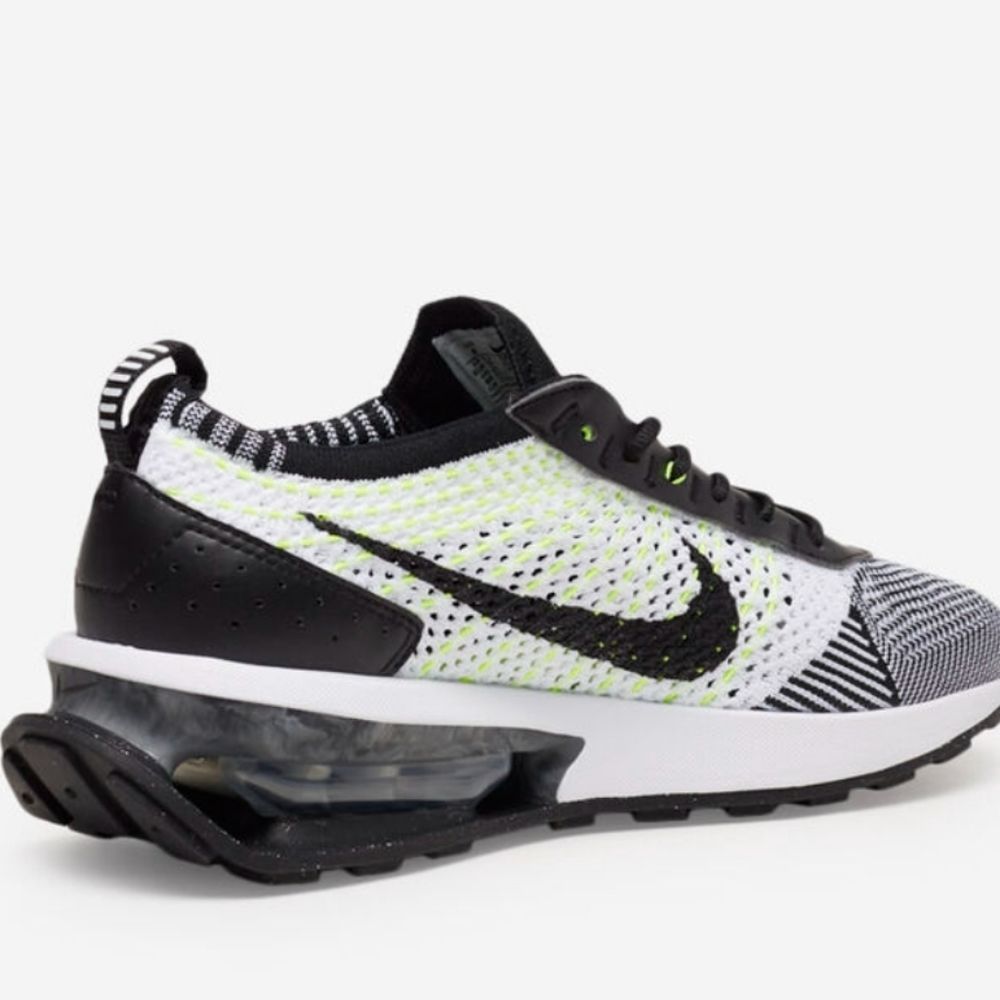 Nike Air Max Fly Knit‎ Racer- Black/Bolt/White - Picture 10 of 15